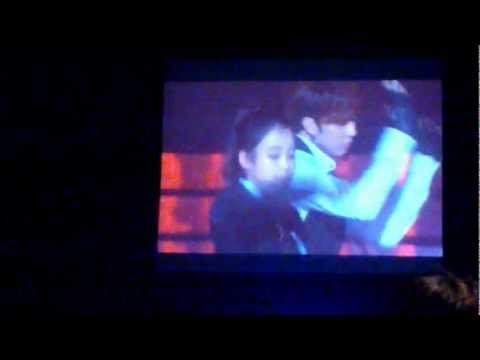 【Fancam】120623 IU + MBLAQ - Special Stage @MusicBank in HK