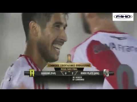 Guarani 0 River Plate 2 | Octavos Ida | Copa Libertadores 2017 |