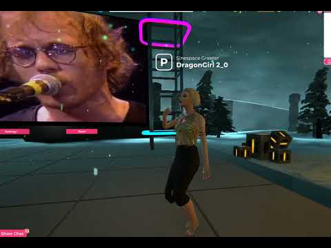 Sinespace Virtual World. Desolation