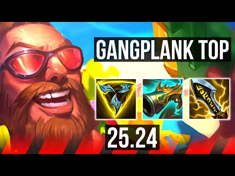 GANGPLANK vs TRYNDAMERE (TOP) | 15/0/3 | NA Master | 25.24