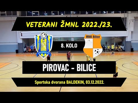 VETERANI ŽMNL: PIROVAC - BILICE  1:8, 03.12.2022.