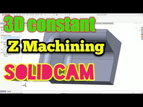 Constant z machining