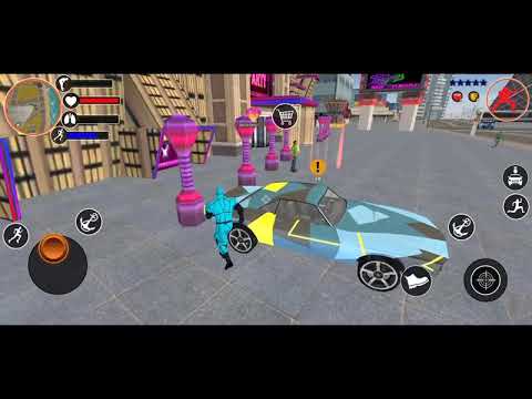 Miami Rope | Real Gangster Miami Crime Rope Hero game | real US Miami police crime rope gameplay