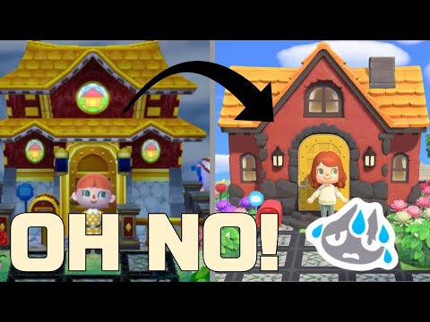 Speed Building my 4 New Leaf Houses In New Horizons! (the results are... interesting)