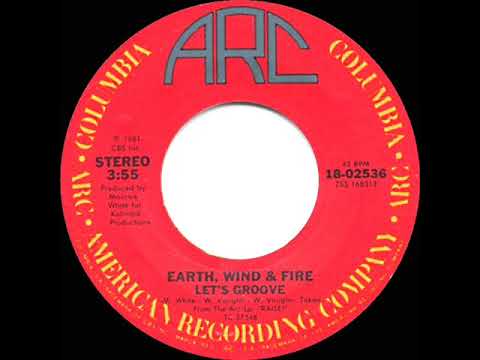 1981 HITS ARCHIVE: Let’s Groove - Earth, Wind & Fire (stereo 45 single version--#1 R&B hit)