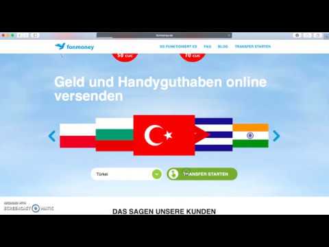 Türkisches Handyguthaben aufladen mit Fonmoney!
