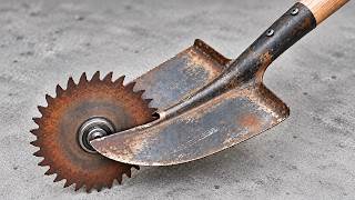 I learned this from a 60-year-old Chinese farmer: turning an old shovel into a million-dollar tool.
