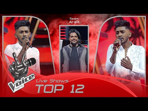 Sasindu Raveen | Madu Mala Lesa (මධු මල ලෙස) | Live Shows | Top 12 | The Voice Teens SL