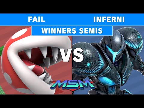 MSM Online 1 - UR | Fail (Piranha Plant) Vs Inferni (Dark Samus) Winners Semis - Smash Ultimate