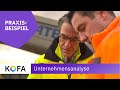 Unternehmensanalyse Beispiel: interne und externe Analyse in der Baubranche (Praxisbeispiel)