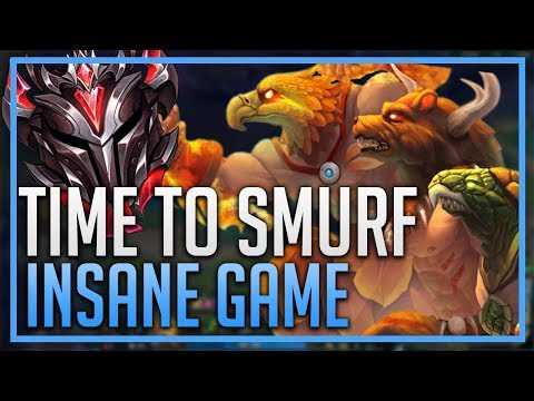 INSANE GAME JUNGLE UDYR IN SEASON 9!  RANK 1 UDYR HAS A SMURF GAME!!