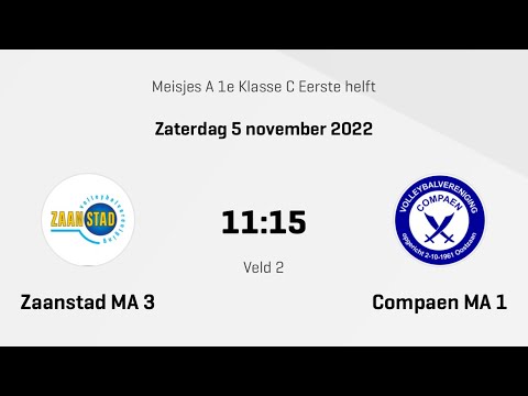 VV Zaanstad MA3 - VV Compaen MA1