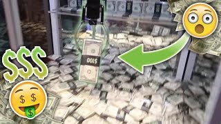 Claw Machine Full Of Money!! Did We Win??