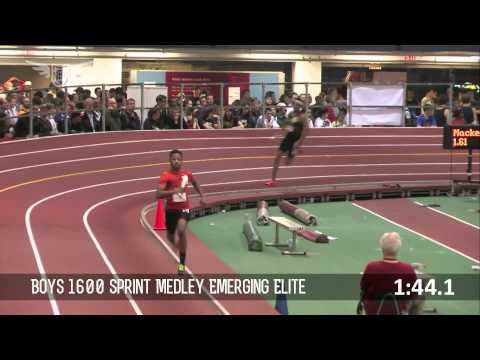 Boys Sprint Medley EE Section 6 - New Balance Nationals Indoor 2013