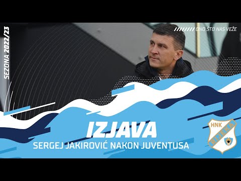 Sergej Jakirović nakon Juventusa