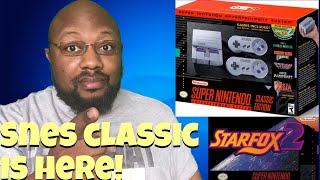 Snes classic with Star Fox 2 announced