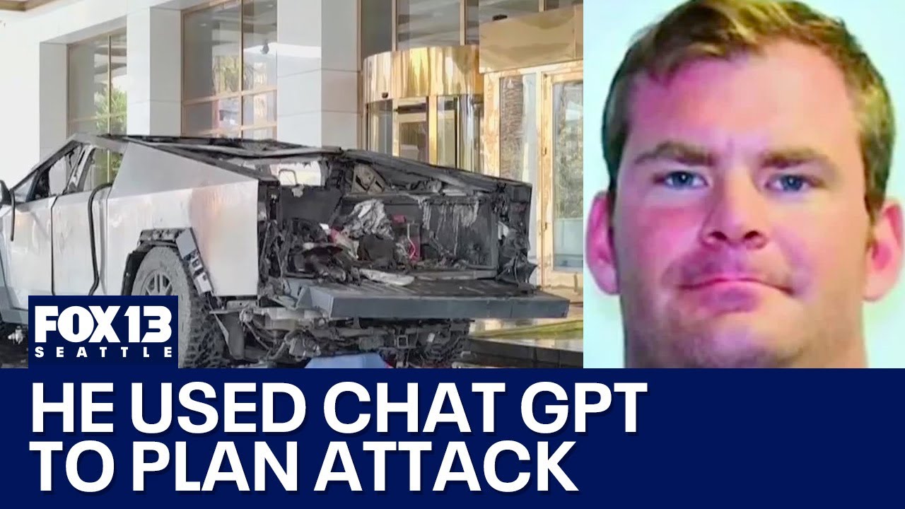 Las Vegas Cybertruck explosion suspect used ChatGPT to plan the attack
