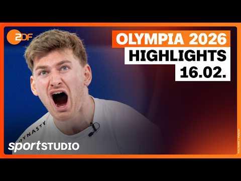 Olympia Highlights Montag 16.02. | Mailand Cortina 2026 | sportstudio