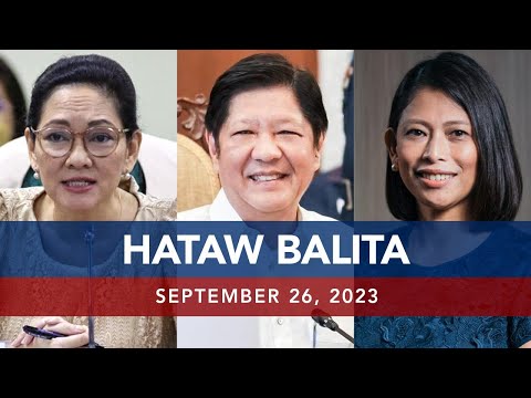 UNTV: HATAW BALITA September 26, 2023
