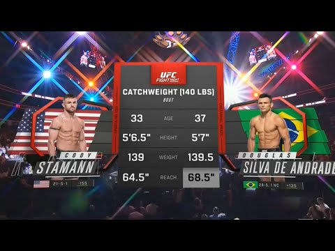 Douglas Silva de Andrade Vs Cody Stamann Full Fight Highlights HD