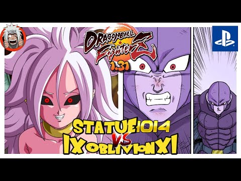 DBFZ Oblivion vs statue1014 - (GogetaSSB, A21LC, Vegito) vs (A21LC, Hit, Vegito) Ver 1.31