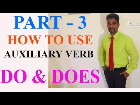 USAGE OF DO AND DOES | LEARN ENGLISH IN TAMIL| SPOKEN ENGLISH  THROUGH TAMIL| ENGLISH CLASS