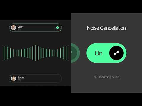 Sanas Noise Cancellation with omni-directional capabilities and speech enhancement.