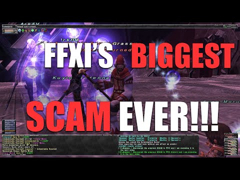 FFXI Biggest Scam/Con in FFXI History that is Actively Happening involving Billions of GIL