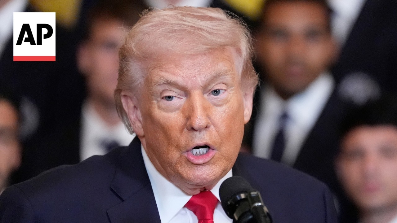 Video | Trump says Iran's navy and air force are 'gone'