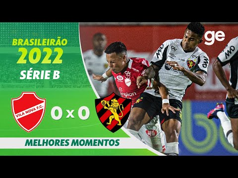 Gols e lances de Vila Nova-GO x Sport