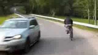 preview picture of video 'Silnik spalinowy SKYHAWK, rower spalinowy, rower z silnikiem'