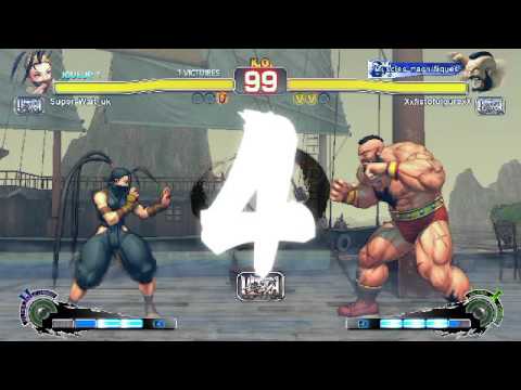 Ultra Street Fighter IV USF4 PSN - Super-Wait_uk ( Ibuki)  vs XxfistofulgurexX ( Zangief )