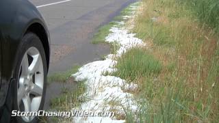 preview picture of video '6/21/2014 Kearsey, Colorado Hail Damage'