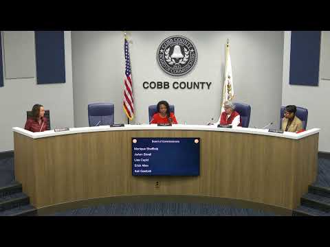 Cobb County Board of Commissioners Zoning Hearing - 12/16/25