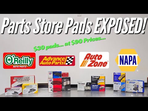 I Tested Every Major Parts Store Brake Pad... You're Being Ripped Off!