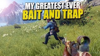 TRASH TALKING AK God Falls For My GREATEST TRAP (Rust Survival) #85