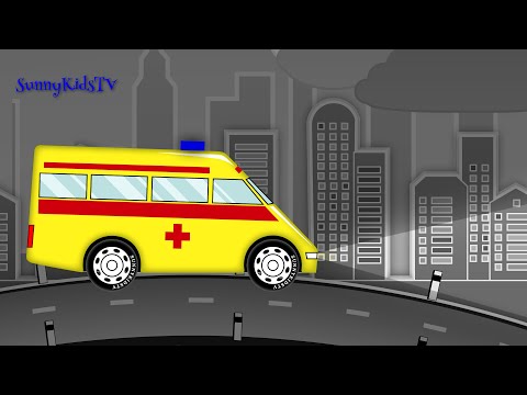 Short poems about an Ambulance, Fire Engine and Police Car