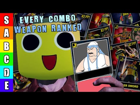 The Dead Rising 2 Combo Weapon Tier List