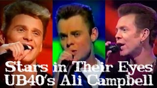 Ali Campbell of UB40 impersonations - Stars In Their Eyes - Kingston Town