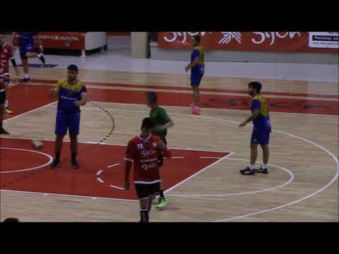 Finetwork Gijón Jovellanos 30-23 Oca Hoteles Villa de Luanco balonmano  2ª jornada 1ª división  2020