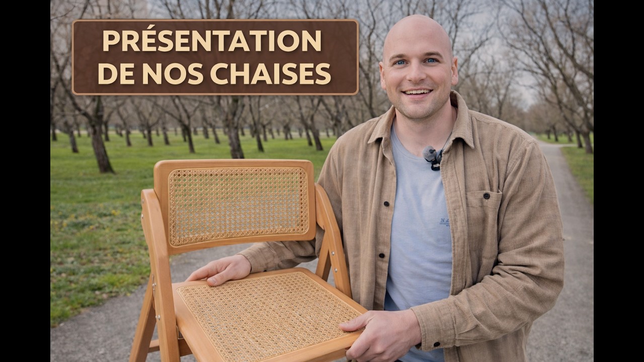 Présentation de nos chaises
