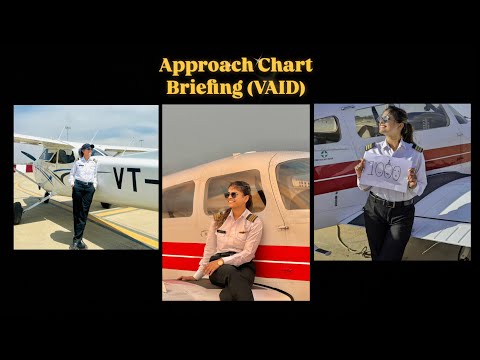 Jeppesen Approach chart ground briefing for Indore airport