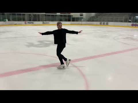 Megan Stewart, USFSA Pre-Silver Skating Skills Test