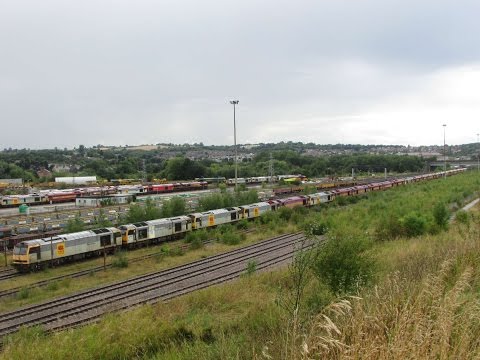 Withdrawn Class 60s at Toton Depot 1/9/2015 (500th Video)