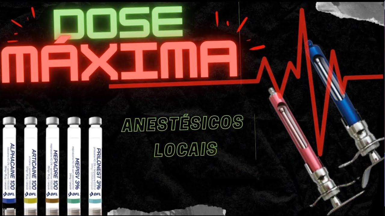 Cálculo da Dose de Anestésicos Locais