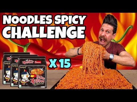 NOODLES PICCANTI CHALLENGE (Spicy Challenge) 4 KG - MAN VS FOOD