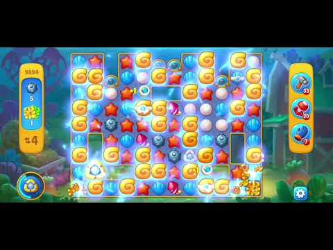 Fishdom 9894 Hard Level - NO 💣🧨💥
