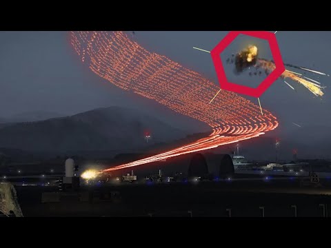 Anti Air Tank shot down MiG 29   SAM   SPAAG   Military Simulation - 403