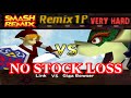 Smash Remix Classic Mode Remix 1P Gameplay With Link VERY HARD No Stock Loss