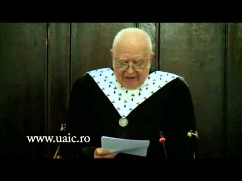 Conferințele UAIC - Virgil Nemoianu - Un umanism globalizat? Dificultăți și posibilități